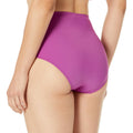 Amazon Essentials Women’s High Waist Swim Bottom Violet Size Small by Deal US