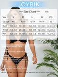 JOYBIK Women’s Ruffled Halter Bikini Set Brown Leopard Print Size S by Deal US