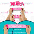 [Like New] timerma 20 Rolls Self Adhesive Bandage Wrap Elastic Breathable Pink by Deal US