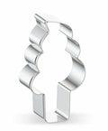 WJSYSHOP Mini Ice Cream Cookie Cutter Stainless Steel Silver by Deal US