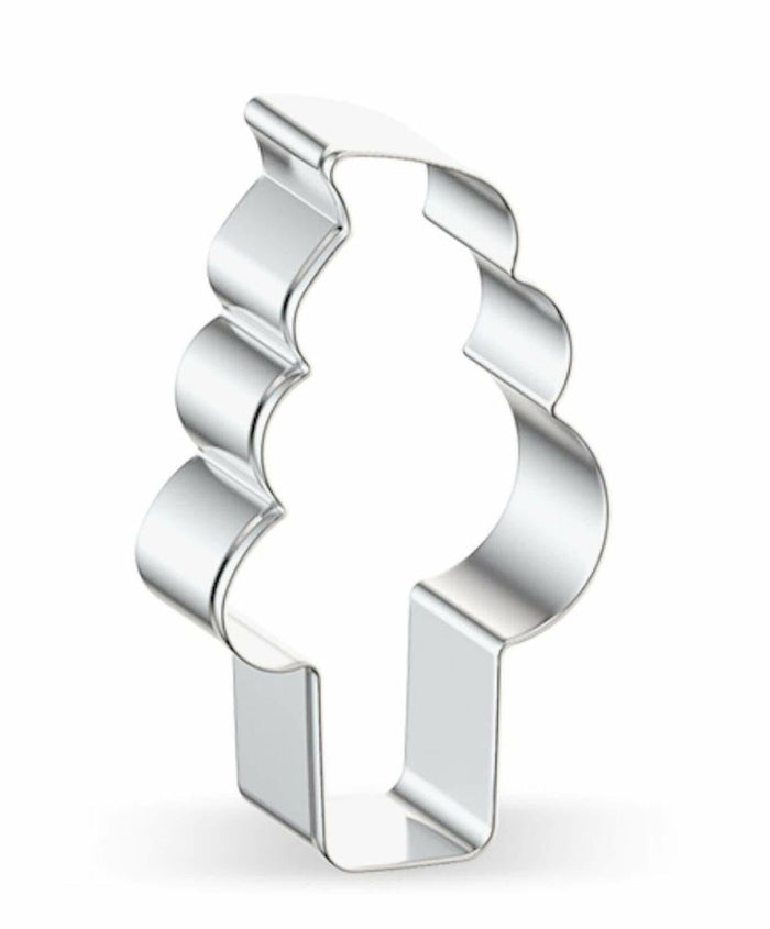 WJSYSHOP Mini Ice Cream Cookie Cutter Stainless Steel Silver by Deal US