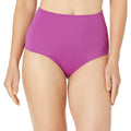 Amazon Essentials Women’s High Waist Swim Bottom Violet Size Small by Deal US