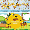 Animal Building Blocks Advent Calendar 24 Pack Christmas Toys for Kids 2024 by Deal US