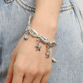 Bethynas Bohemian Shell Beads Pendant Adjustable Anklet Bracelet Silver by Deal US