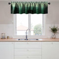 GDYIGB Window Valance 54x18 Green Forest Bear Rod Pocket Curtain Panel by Deal US
