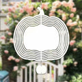 GALAXY WIND SPINNER 10" 3D Stainless Steel Round Pumpkin Garden Decor 25cm by Deal US
