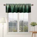 GDYIGB Window Valance 54x18 Green Forest Bear Rod Pocket Curtain Panel by Deal US