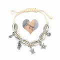 Bethynas Bohemian Shell Beads Pendant Adjustable Anklet Bracelet Silver by Deal US