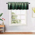 GDYIGB Window Valance 54x18 Green Forest Bear Rod Pocket Curtain Panel by Deal US