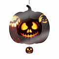 GALAXY WIND SPINNER 10" 3D Stainless Steel Round Pumpkin Garden Decor 25cm by Deal US