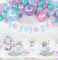 MUNILAIL Mermaid Birthday Number 9 Light Up Sign Plastic Party Decor by Deal US