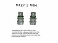 M12x1.5 Male High Side A/C Port Valve for Chevy GMC Ford Chrysler VW Jeep by Deal US