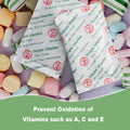 WVacFre Oxygen Absorbers 50cc Green Food Grade 200 Pack by Deal US