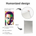 KIVYYB Malcolm X Portrait Tin Sign Retro Metal Wall Art 8x12 Inches by Deal US