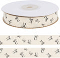Luhiew Black Cotton Bow Ribbon 3/5 Inch 10 Yards Crafting Gift Wrap by Deal US
