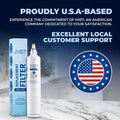 [Like New] Mist Refrigerator Water Filter Replacement LG LT600P 5231JA2006A White 1 Pack by Deal US