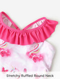 PATPAT Toddler Girls Unicorn One Piece Swimsuit Pink Size 2T by Deal US