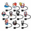 CovCap Compatible Stanley 30&40oz Tumbler Halloween Silicone Straw Covers 10pcs by Deal US
