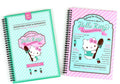 Stationery Hello Kitty Hard Cover 8mm Ruled College Notebook Set of 2 by Deal US