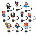 CovCap Compatible Stanley 30&40oz Tumbler Halloween Silicone Straw Covers 10pcs by Deal US