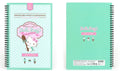 Stationery Hello Kitty Hard Cover 8mm Ruled College Notebook Set of 2 by Deal US