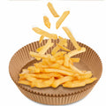 FGTIYOUP 125 Pcs 7.9 Inch Round Air Fryer Liners Silicone Paper Thickened by Deal US