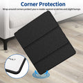 Sanyetral PU Leather Stand Cover Two Angles Pen Holder Auto Sleep/Wake Black by Deal US