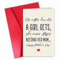 CSMOSJgreetings Funny Mother's Day Card for Mom Lovely Gift CSMOSJ-375-MQJ by Deal US