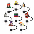 CovCap Compatible Stanley 30&40oz Tumbler Halloween Silicone Straw Covers 8pcs by Deal US