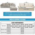MELLYKORAN Sherpa Fleece Sectional Sofa Cover Non Slip Gray 28x70 by Deal US