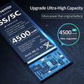 Venenio iPhone 5S/5C Battery 4500mAh Ultra-High Capacity Replacement Kit by Deal US