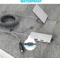 NURUBRM Starlink Mini 3-in-1 DC Power Cable 3M 10FT Waterproof Grey 12V by Deal US