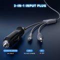NURUBRM Starlink Mini 3-in-1 DC Power Cable 3M 10FT Waterproof Grey 12V by Deal US