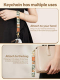 Handlein Wristlet Keychain Key Holder Lanyard for Keys Slash Size Large by Deal US