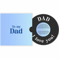Pawzity Fathers Day Card Vintage 5.3x5.3in Single Red Envelope Dad by Deal US