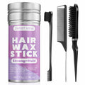 SWEET VIEW Hair Wax Stick & Brush Lavender Scent Hair Tamer Pomade Kids by Deal US