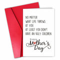 CSMOSJgreetings Funny Mothers Day Card from Children Naughty Gift Color #10 by Deal US