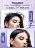 SWEET VIEW Hair Wax Stick & Brush Lavender Scent Hair Tamer Pomade Kids by Deal US