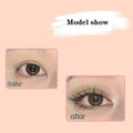 HAOLINS DIY Lash Extension Kit 54pcs C Curl 9-12mm Natural Volume Black by Deal US