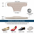 mickee Gel Heel Cushion Pads Inserts for Men Women One Size Shoes 3 Pairs by Deal US