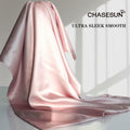 CHASESUN Silky Satin Pillowcase Envelope Closure Anti Wrinkle Champagne 29x20 by Deal US