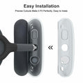 Vanjua AirPods Max Case Cover 3-in-1 Silicone Clear Cactus Color 2024/2020 by Deal US