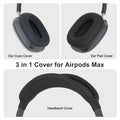 Vanjua AirPods Max Case Cover 3-in-1 Silicone Clear Cactus Color 2024/2020 by Deal US