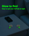 ROCKMAX Luminous AirPods Skins 2nd Gen Skull 237 Glow Sticker Wraps by Deal US