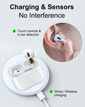 ROCKMAX Luminous AirPods Skins 2nd Gen Skull 237 Glow Sticker Wraps by Deal US