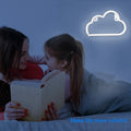 [Like New] BerniceKelly Cloud Neon Signs LED Wall Decor Battery USB Powered White by Deal US