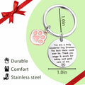 ZNOSVEI Dog Groomer Keychain Thank You Gift Stainless Steel Standard by Deal US