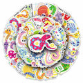 YINFENGKANHAI 50 Pcs Kawaii Snake Stickers Waterproof Vinyl Cartoon Decals by Deal US
