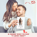 Pawzity Anniversary Birthday Card for Couple 5.3x8in with Envelope Color04 by Deal US