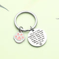 ZNOSVEI Dog Groomer Keychain Thank You Gift Stainless Steel Standard by Deal US
